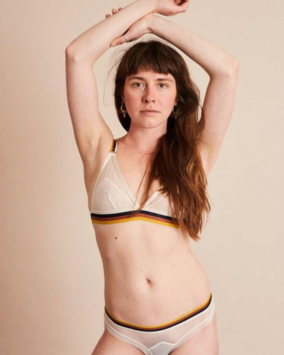 Embrace The (Un)Known Brazilian Briefs - Ivory