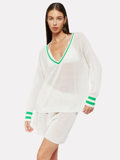 Venus V Neck - Ice Water