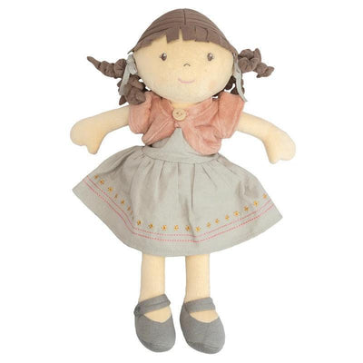 Rose Organic Doll with Brown Hair