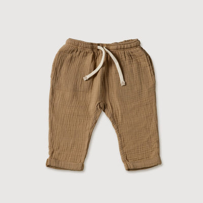 Gauze Pants - Bronze