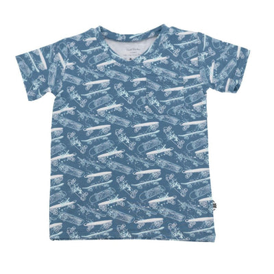 V-Neck Tee - Skateboards - T-shirt