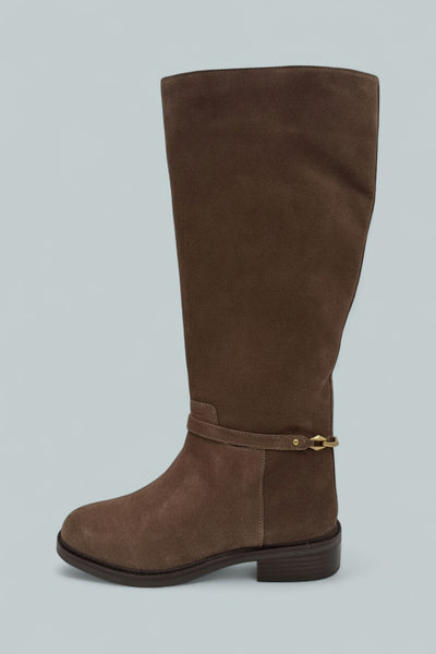 Women's Adria Boots - Dark Beige