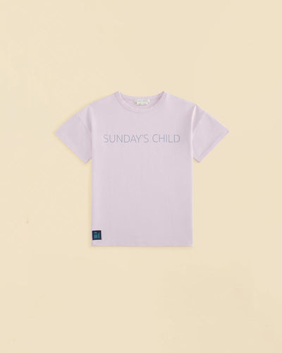 Sundays Child Tee - Lavender Frost - T-shirt