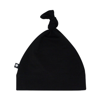 Knot Hat - Charcoal Black