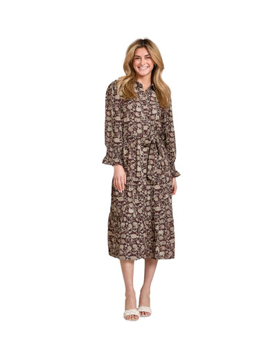 Alice Dress - Cocoa Garden
