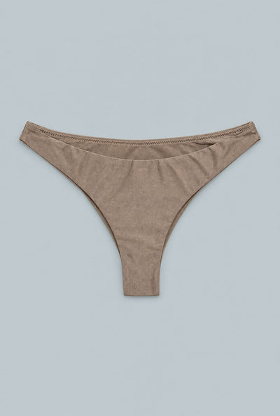 Low Rise Bikini Bottoms - Tan
