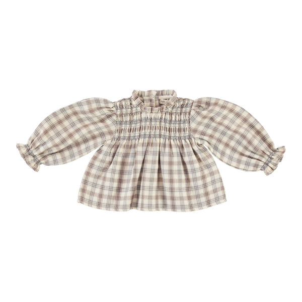 Valery Baby Blouse - Nature Check - 3m - Blouse