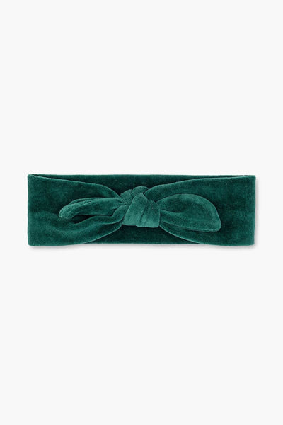 Velour Headband - Green - 0-6m - Headband