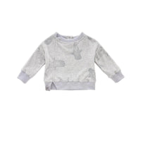 Baby Terry Sweatshirt - Heather Grey