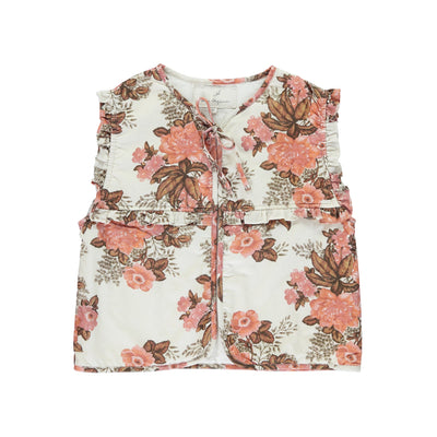 Hana Vest - Wallpaper Florals