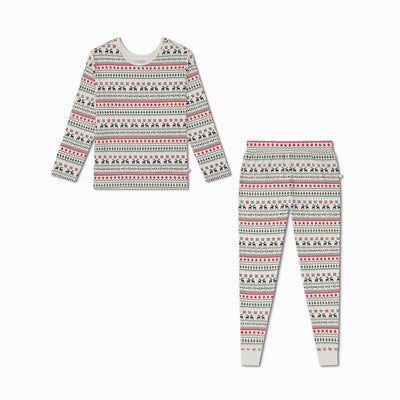 Fairisle Print Mama Pyjamas - Fairisle