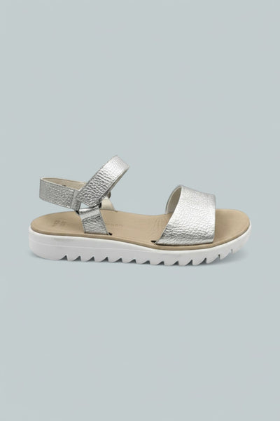Women's Toni Sandals - Silver Metallic Cervo