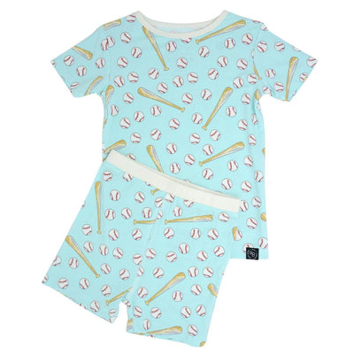 Summer PJ - Little Slugger Aqua - Pajamas
