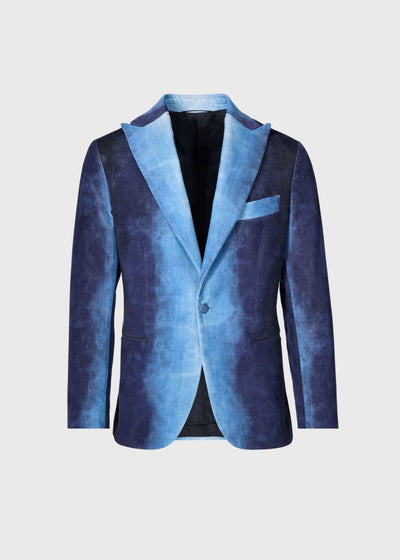 Tie Dye Jacket - Blue