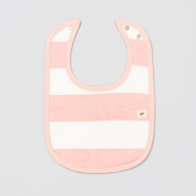 Classic Bib - Pink Cabana Stripe