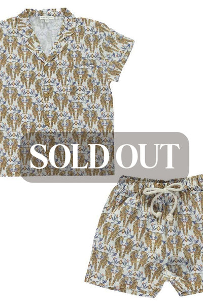 Wild Tiger Set - Button Down Shirt