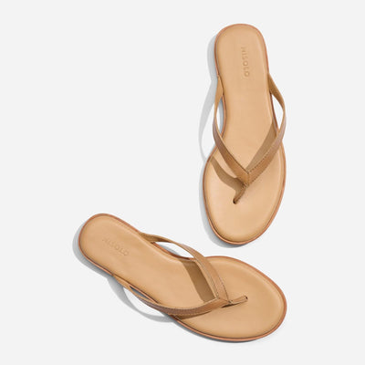 Isabel Go-To Flip Flop - Almond - FINAL SALE