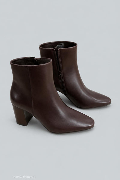 Women’s Ana Boots Exclusive - Brown Leather - Boots