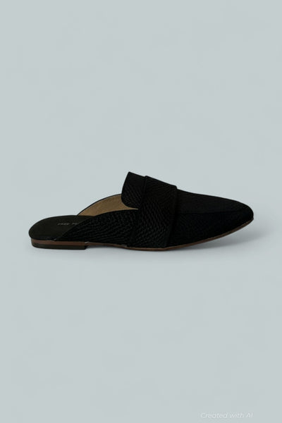 Women’s At Ease Embossed Loafers - Balck - 8.5 - Loafers