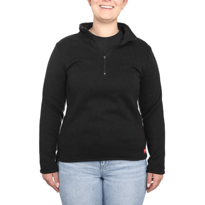 Womens Basecamp Fleece - Onyx - FINAL SALE - Shirt