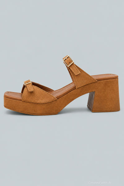 Women’s Beck Clog Sandals - Cognac Suede - Clog