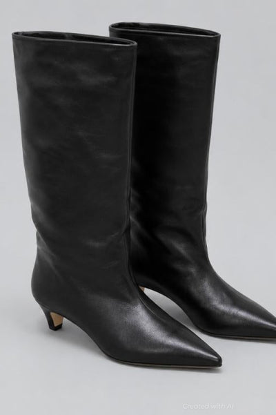 Women’s Blaze Boots - Black Leather - Boots
