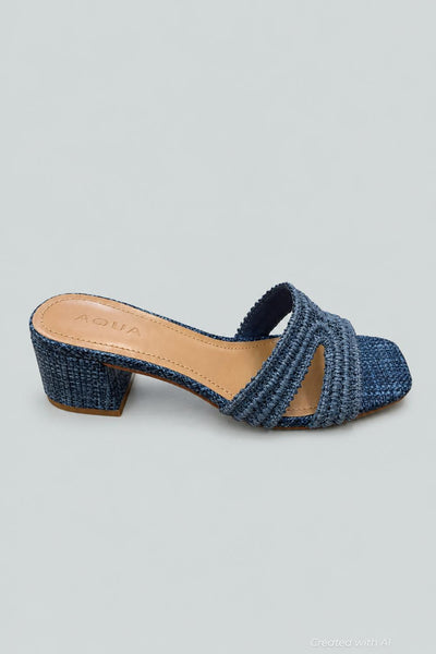 Women’s Calli Sandals - Blue - 7 - Sandal