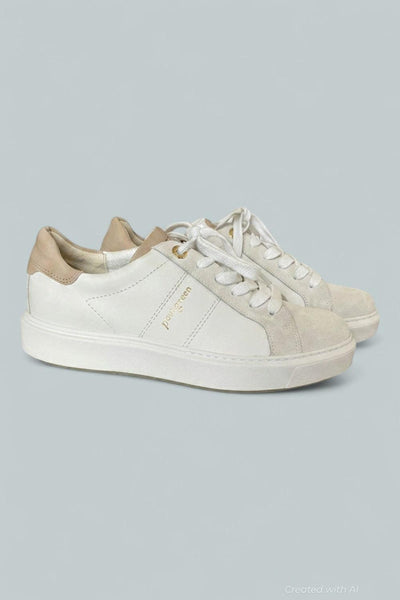 Women’s Dashing Sneakers - Milk White Combo - Sneaker