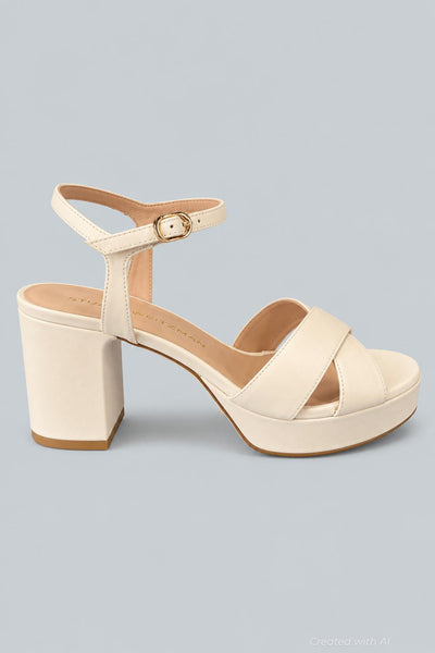 Women’s Dayna Platform Sandals - Cream - Sandals