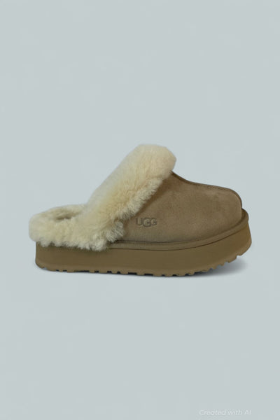 Women’s Disquette Slip On Flats - Sand - 9 - Flats