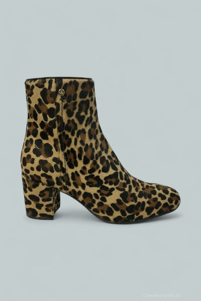 Women’s Domani Boots - Leopard - 7.5 - Boots
