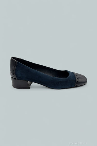 Women’s Dreww Suede Pumps - Navy - 7 - Stiletto