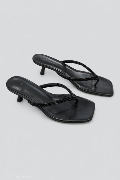 Women’s Ebony Thong Sandals Exclusive - Black - Sandal