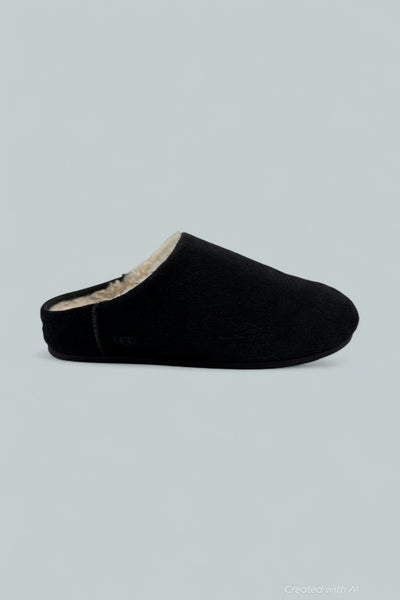 Women’s Elea Slip-On Slipper - Black - US 9 / EU 40 - Loafers