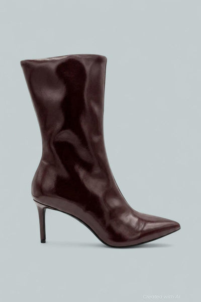Women’s Everynight Pointed Toe Boots - Dkwinwax - 10 - Boot