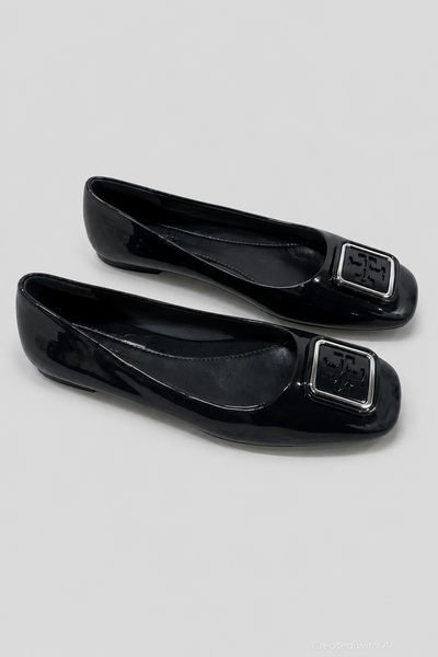 Women’s Georgia Ballet Flats - Perfect Navy - 7.5 - Flats