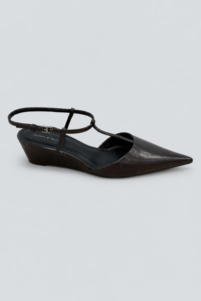 Women’s Gigi Strappy Wedge Pumps - John Coco - 9.5 - Heels