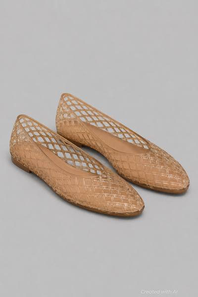 Women’s Jam Jelly Flats - Mocha Vinyl - 7 - Flats