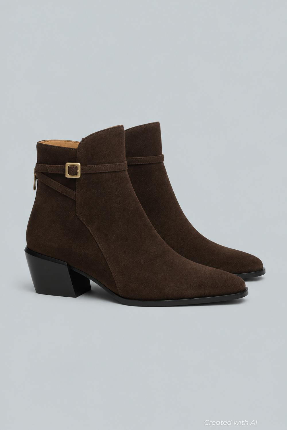 rag & bone Joni Suede Buckle Boots Boots