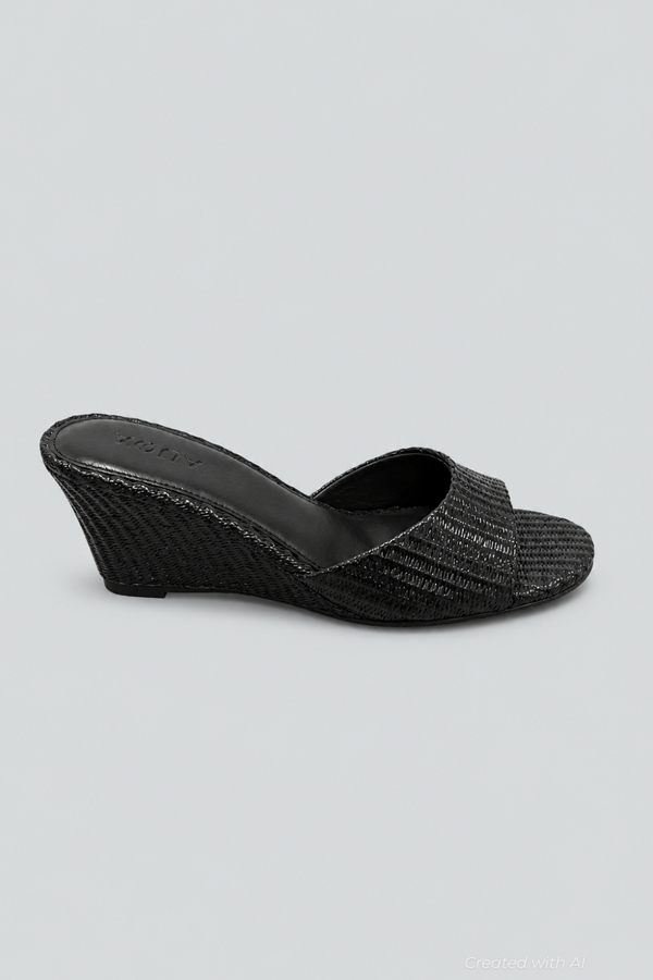 Women’s Katey Wedge Sandals - Black - Sandals