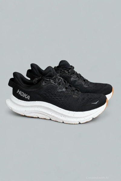 Women’s Kawana 2 Low Top Trainer Sneakers - Black/White - 6 - Sneaker