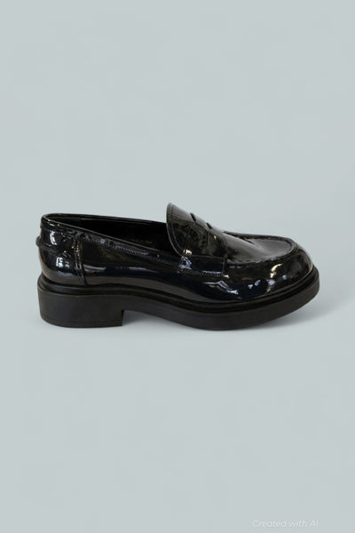 Women’s Loira Bordeaux Loafer Flats - Navy - 7 US / 37 EU - Loafers
