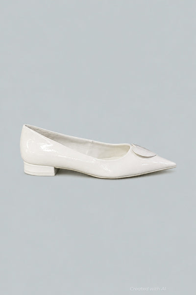 Women’s Lover Flats - Cream - Flats