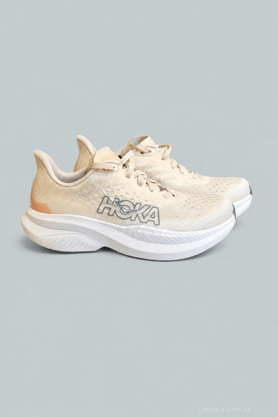 Women’s Mach 6 Low Top Sneakers - Eggnog/Vanilla - 6 - Sneaker