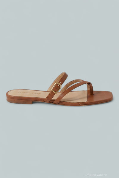 Women’s Marthe Slide Flat Sandals - Honey - 9.5 - Sandal