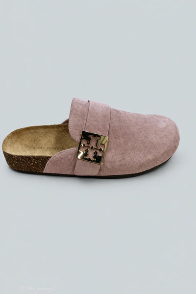 Women’s Mellow Mule - Malva/Gold - 6.5 - Mules