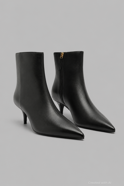 Women’s Mikki Mid Booties - Black - Bootie