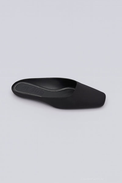 Women’s Otto Mule Flats - Black - Mules