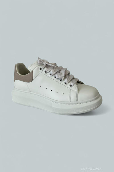 Women’s Oversized sneakers - White/Pastel - 9.5 US / 39.5 EU - Sneaker