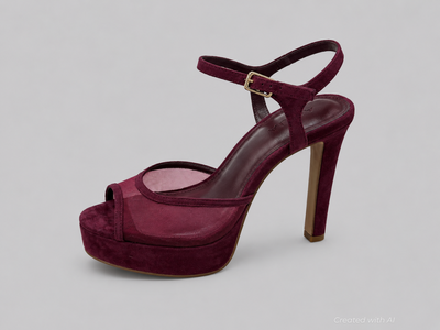 Women’s Poppy Platform Sandals - Bordeaux - Sandal